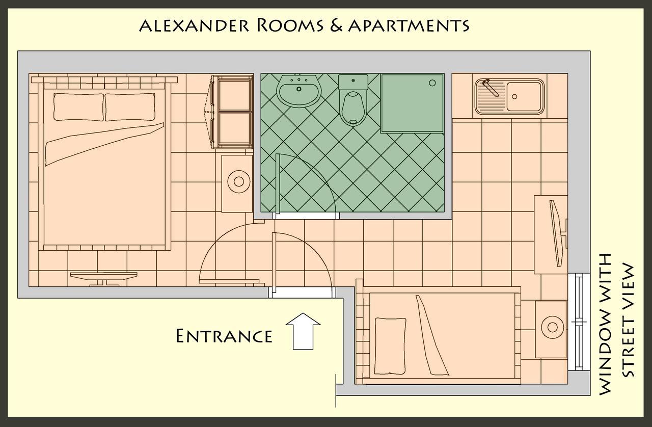 Alexander Rooms & Apartments イグメニツァ 部屋 写真