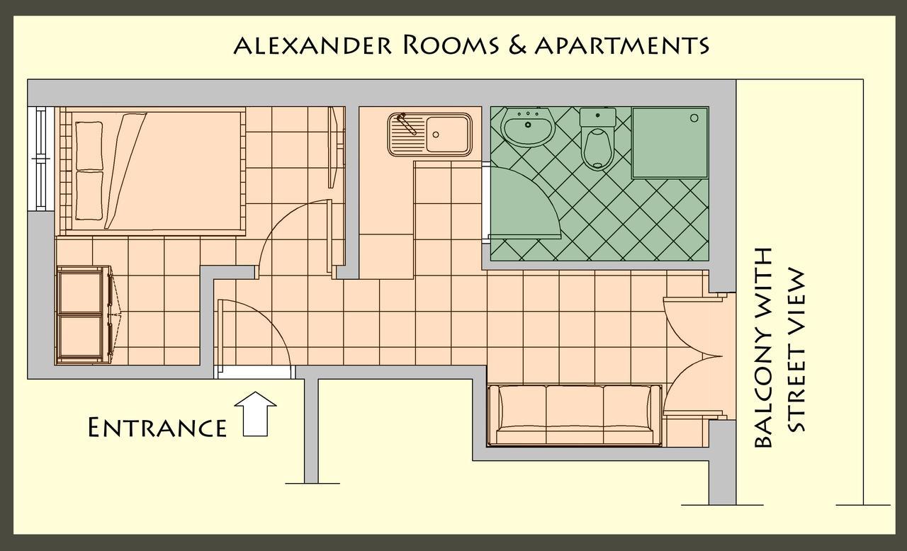 Alexander Rooms & Apartments イグメニツァ 部屋 写真