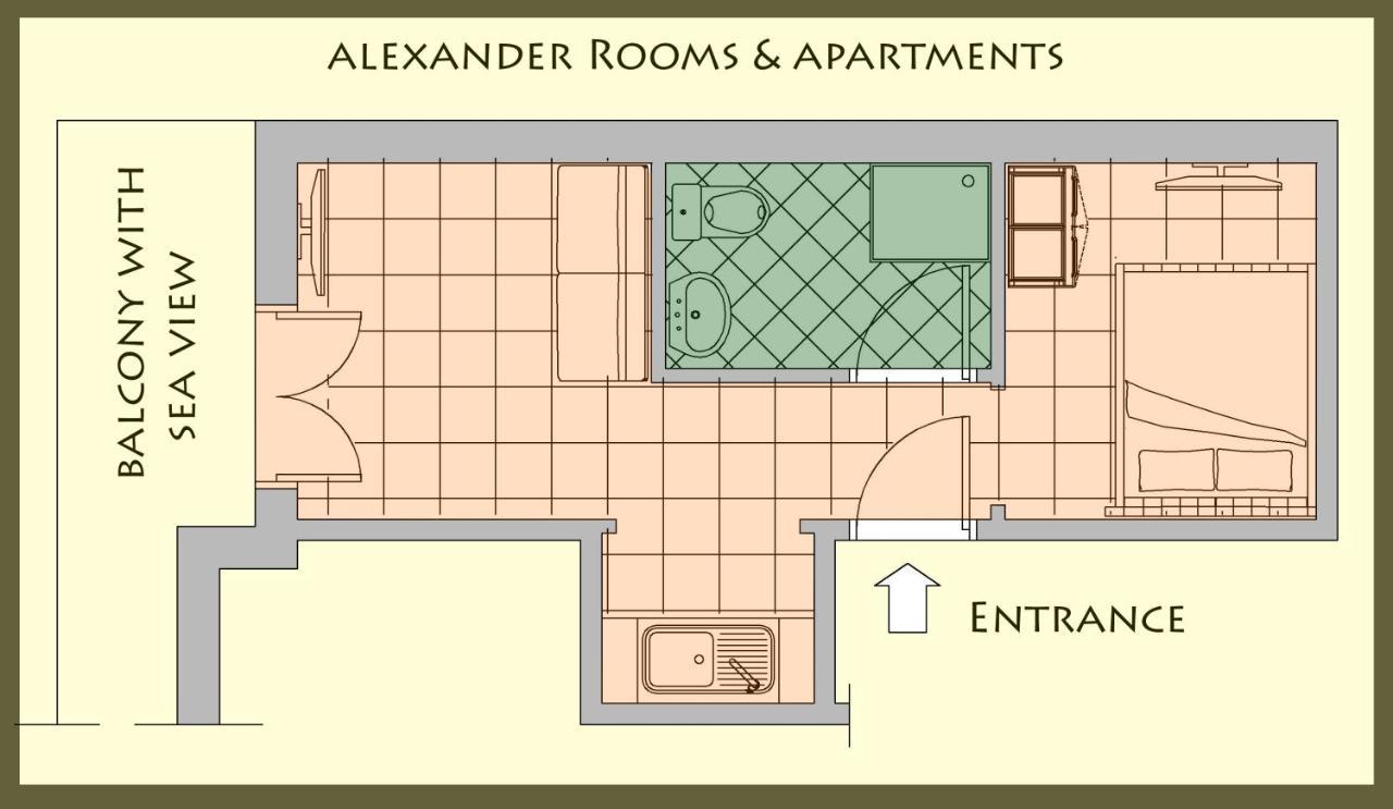 Alexander Rooms & Apartments イグメニツァ 部屋 写真