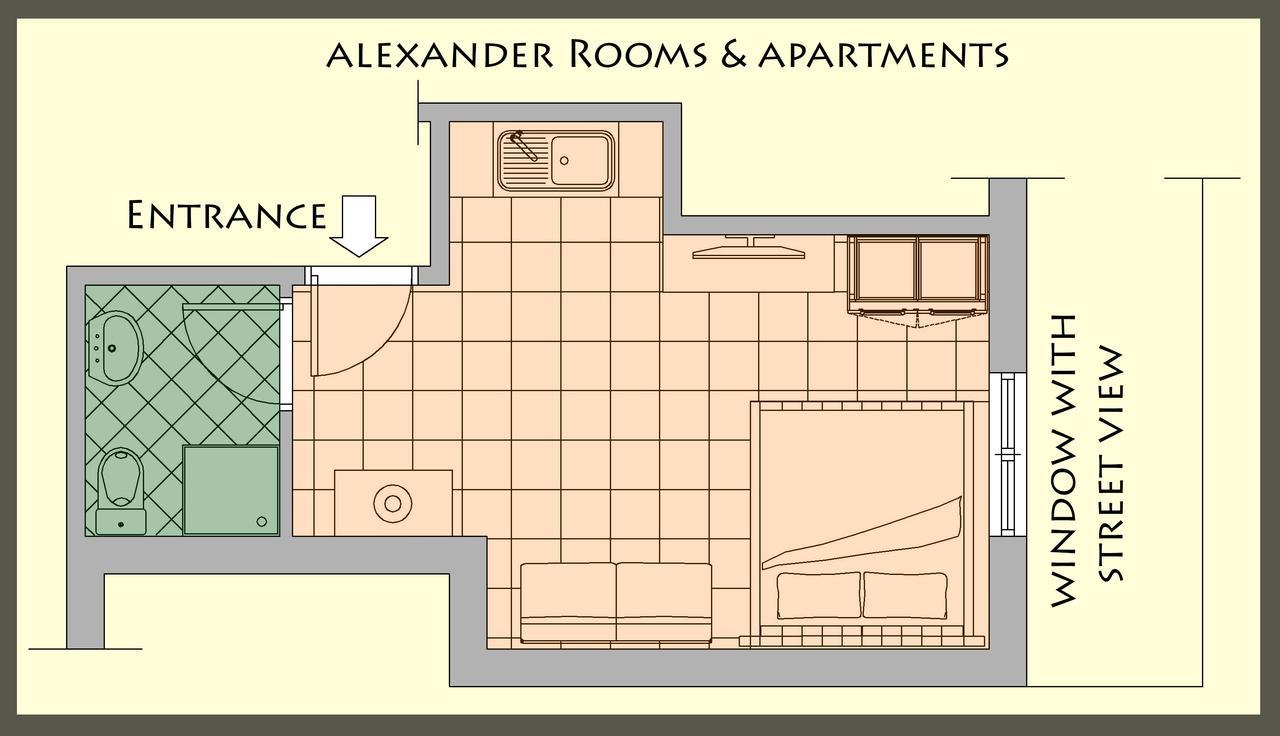Alexander Rooms & Apartments イグメニツァ 部屋 写真